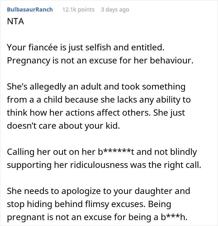 Reddit user comments on a woman eating a little girl’s cupcake, questioning entitlement and lack of apology. Reddit user comments on a woman eating a little girl’s cupcake, questioning entitlement and lack of apology.