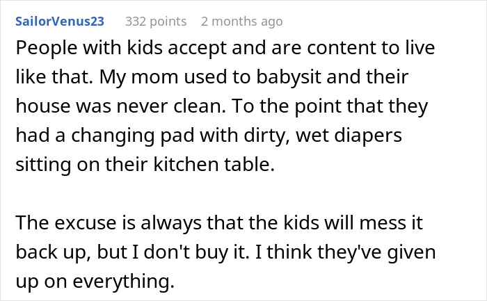 Text description of a messy home environment, mentioning sticky floors and chaos with kids. Text description of a messy home environment, mentioning sticky floors and chaos with kids.