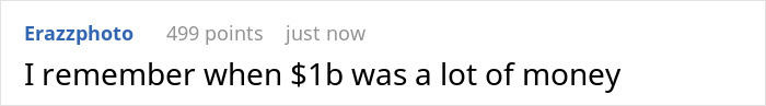 Comment on Boston Celtics sale: "I remember when $1b was a lot of money," highlighting $6.1B sale humor. Comment on Boston Celtics sale: "I remember when $1b was a lot of money," highlighting $6.1B sale humor.