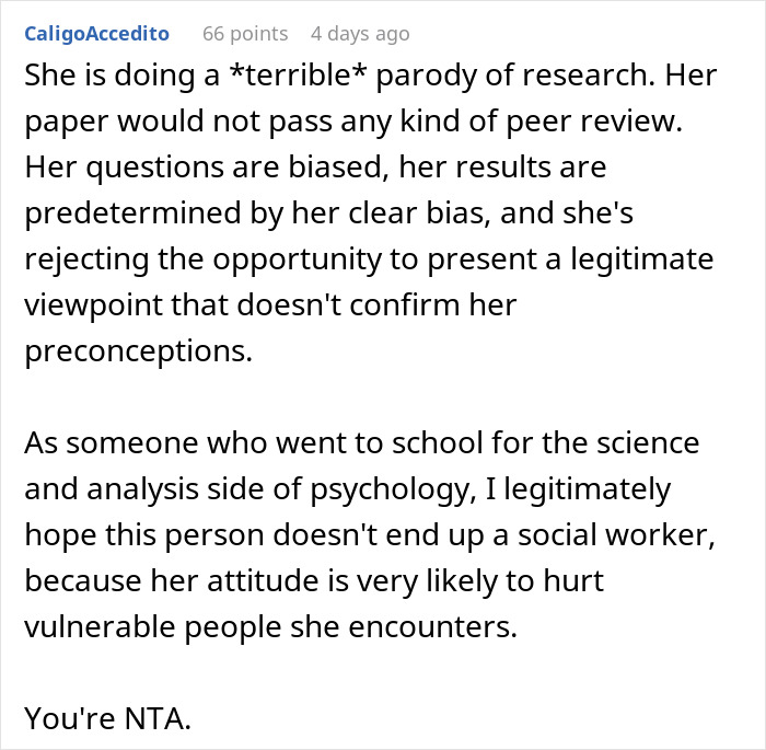 Text critique on research bias and potential harm in psychology, related to adoption discussion. Text critique on research bias and potential harm in psychology, related to adoption discussion.