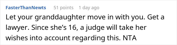 Online comment advising grandma on granddaughter moving due to issues with mom and CPS. Online comment advising grandma on granddaughter moving due to issues with mom and CPS.
