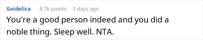 Comment praising woman warning about ex’s criminal record. Comment praising woman warning about ex’s criminal record.