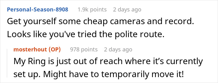 “This Is Not A Driveway”: Woman Prepares A Boulder-Sized Reality Check For Jerk Neighbors “This Is Not A Driveway”: Woman Prepares A Boulder-Sized Reality Check For Jerk Neighbors