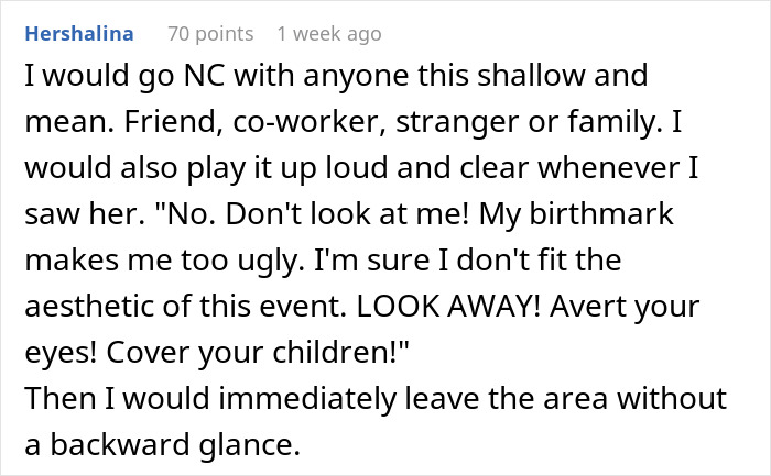 Text response expressing feelings about exclusion from a wedding party. Text response expressing feelings about exclusion from a wedding party.