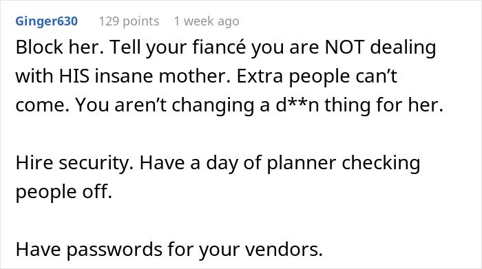 Text advice about managing expectations for wedding invitations regarding extra guests and security measures. Text advice about managing expectations for wedding invitations regarding extra guests and security measures.