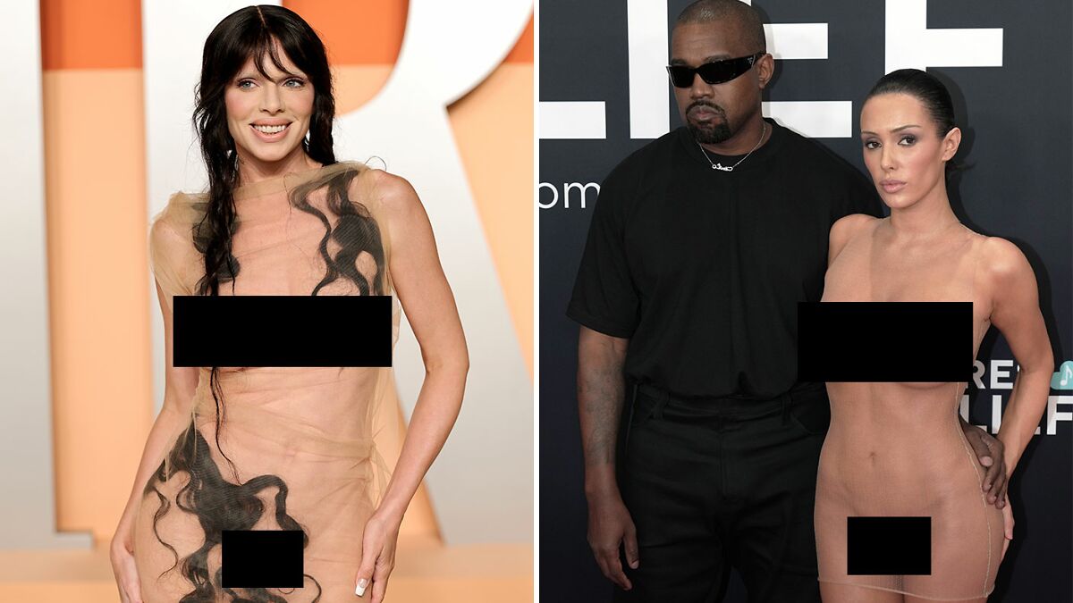 Julia Fox Replicates Bianca Censori’s Grammys Look At Oscars After Party, Sparks Controversy