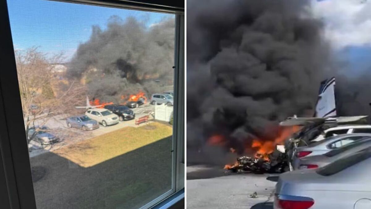 Multiple People Injured As Small Plane Crash-Lands In Pennsylvania Suburb