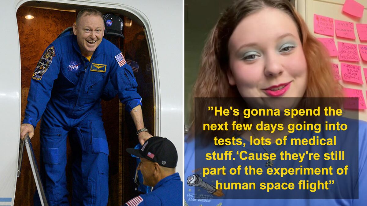 NASA Astronaut’s Daughter Speaks Out After Dad’s Return To Earth Sparks Concerns For His Health