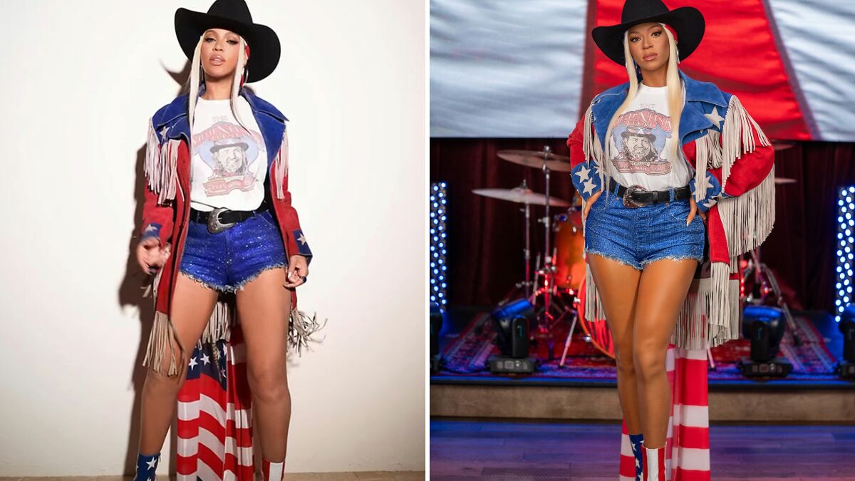 “She’s White Now?!”: Beyoncé’s New Country-Themed Wax Figure Divides The Internet
