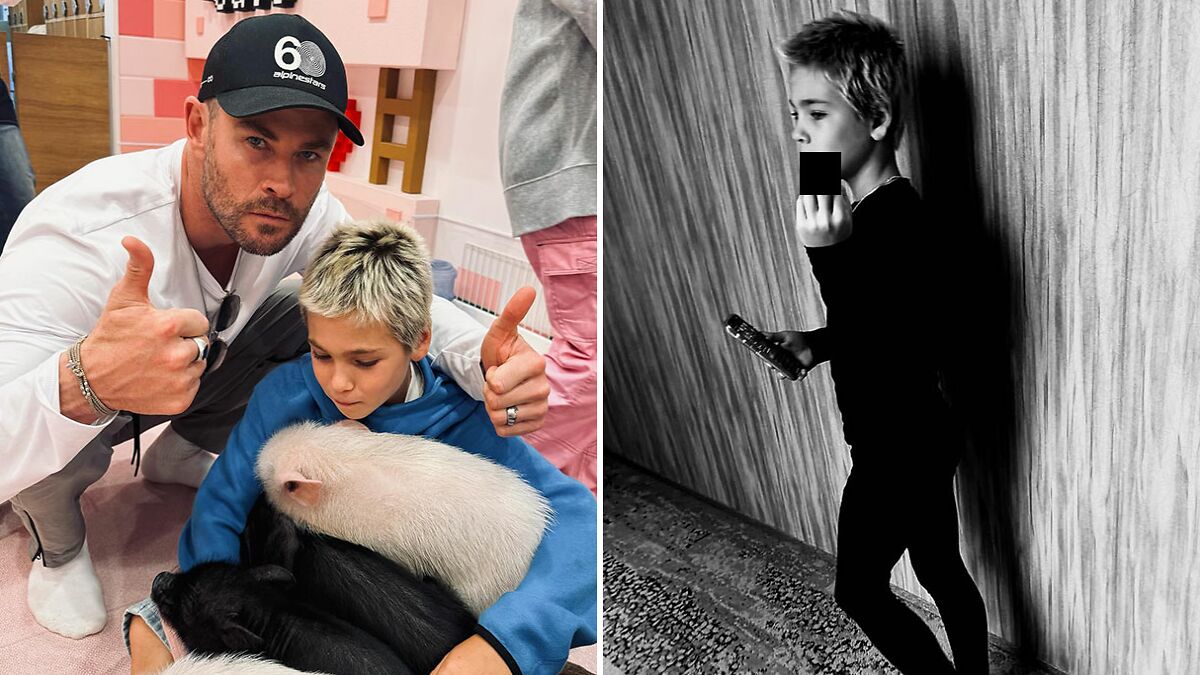 “Sad To See”: Chris Hemsworth Sparks Outrage With “Inappropriate” Photo Of His Son