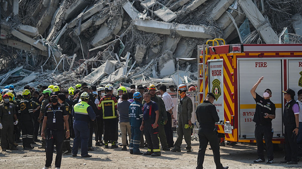 Horrifying Scenes Of Myanmar’s Massive Earthquake Caught On Camera