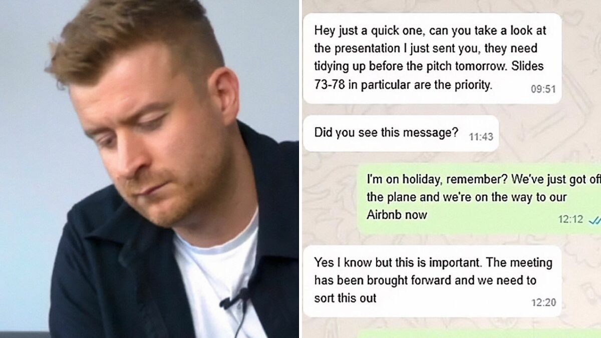 People Praise Employee Who Took Demanding Boss To The Cleaners With Priceless Vacation Text