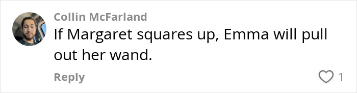 Comment joking about Emma Stone and Margaret Qualley's interaction, hinting at a humorous confrontation scenario. Comment joking about Emma Stone and Margaret Qualley's interaction, hinting at a humorous confrontation scenario.
