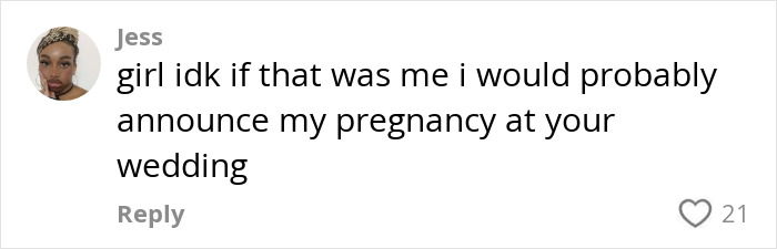 Comment discussing a wedding proposal controversy, highlighting being lazy and uninspired, with a reply from Jess. Comment discussing a wedding proposal controversy, highlighting being lazy and uninspired, with a reply from Jess.
