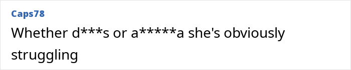 Comment on 'Scrubs' star screenshot discussing visible struggles. Comment on 'Scrubs' star screenshot discussing visible struggles.