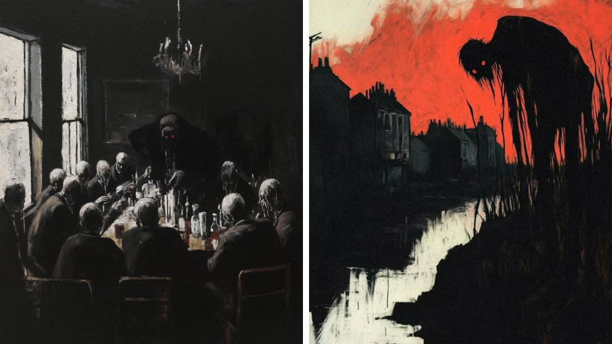 Artist Paints Dark And Creepy Scenes Inspired By Industrial Decay And Folklore (30 Pics)Artist Paints Dark And Creepy Scenes Inspired By Industrial Decay And Folklore (30 Pics)