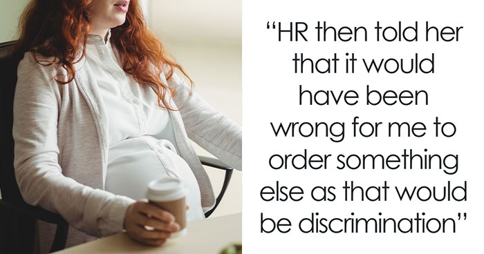 Manager Refuses To Police What Pregnant Employee Drinks When Coworker Brings It Up