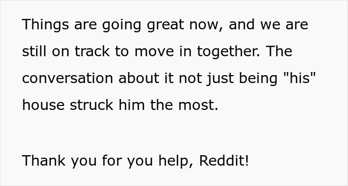 Text about moving in together and discussing shared living space, highlighting relationship and religion choice issues. Text about moving in together and discussing shared living space, highlighting relationship and religion choice issues.