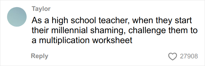 Gen Z Keeps Roasting Millennials, But This Woman Fires Back With A Brutal Reality Check Gen Z Keeps Roasting Millennials, But This Woman Fires Back With A Brutal Reality Check
