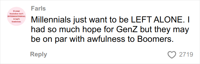 Gen Z Keeps Roasting Millennials, But This Woman Fires Back With A Brutal Reality Check Gen Z Keeps Roasting Millennials, But This Woman Fires Back With A Brutal Reality Check