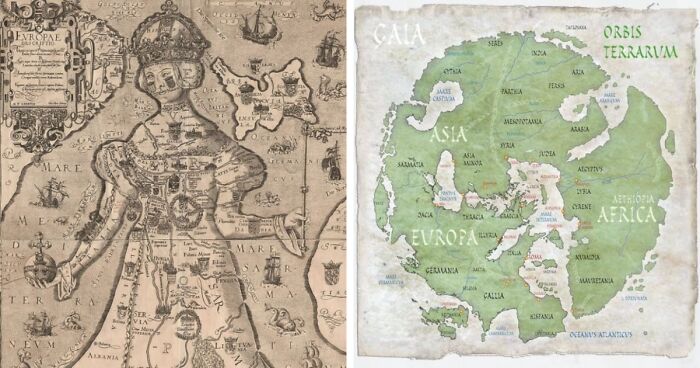 30 Fascinating Maps From The Past That May Offer New Insights Into History
