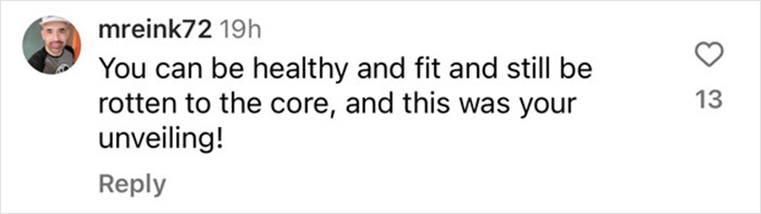Comment discussing health and fitness related to obesity and weight loss debate. Comment discussing health and fitness related to obesity and weight loss debate.