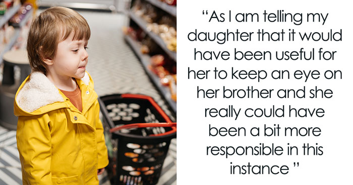 Mom Leaves 13YO In Supermarket To Look After 4YO, Is Horrified After Random Man Scolds Her