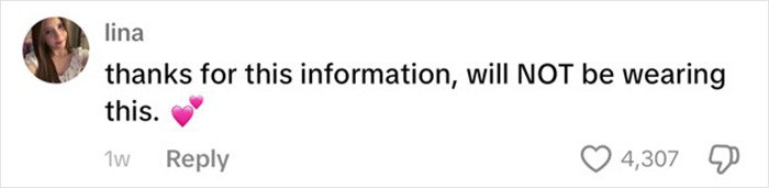Comment on hottest outfit debate; user disagrees, says will not wear it, with heart emoji support. Comment on hottest outfit debate; user disagrees, says will not wear it, with heart emoji support.