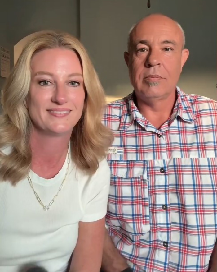 A woman in a white shirt and a man in a plaid shirt, sharing insights on subtle heart attack signs. A woman in a white shirt and a man in a plaid shirt, sharing insights on subtle heart attack signs.