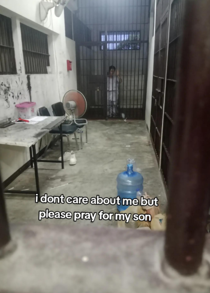 Viral "Mom on the Run" behind bars in Thailand, pleads for her son. Viral "Mom on the Run" behind bars in Thailand, pleads for her son.