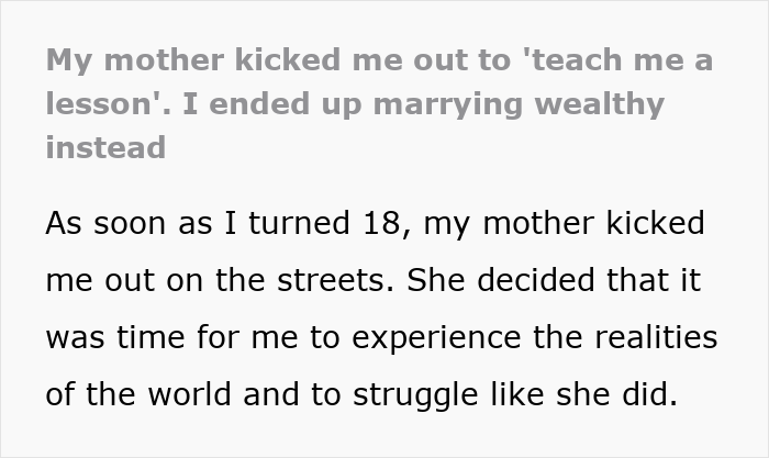 Mom Kicks Child Out The Second They Turn 18, They Build A Life They Love For Themselves Mom Kicks Child Out The Second They Turn 18, They Build A Life They Love For Themselves