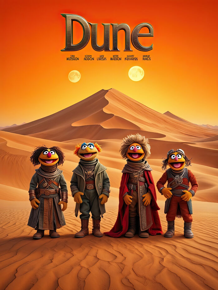 I Used AI To Create These Muppet-Inspired Images (40 Pics)