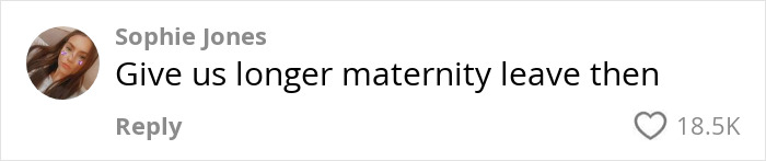 Comment about parenting choices and daycare with 18.5K likes. Comment about parenting choices and daycare with 18.5K likes.