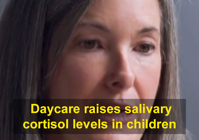 Parenting expert discusses daycare impact on young kids' cortisol levels. Parenting expert discusses daycare impact on young kids' cortisol levels.