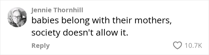Comment on parenting and daycare opinions, expressing a view about young kids' care preferences. Comment on parenting and daycare opinions, expressing a view about young kids' care preferences.