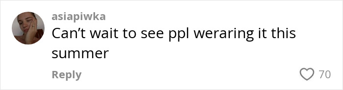 Comment about bold male top at Paris Fashion Week, anticipating summer trend. Comment about bold male top at Paris Fashion Week, anticipating summer trend.