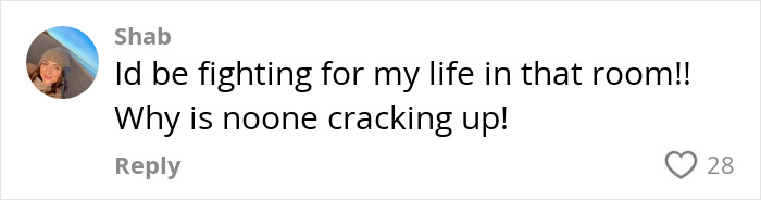 Comment about a bold male top imitating a female bare chest at Paris Fashion Week, receiving 28 likes. Comment about a bold male top imitating a female bare chest at Paris Fashion Week, receiving 28 likes.