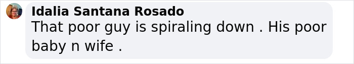 Comment expressing concern about Justin Bieber's behavior and its impact on his family. Comment expressing concern about Justin Bieber's behavior and its impact on his family.