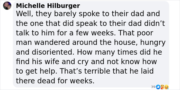 Comment discussing family dynamics related to Gene Hackman's fortune and his late wife. Comment discussing family dynamics related to Gene Hackman's fortune and his late wife.