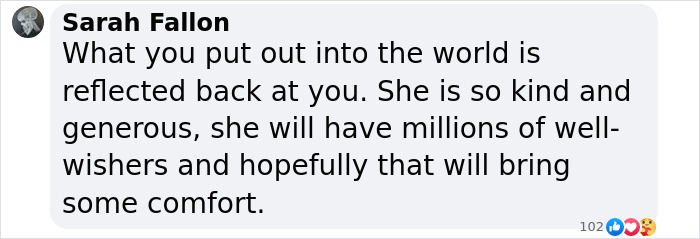 A comment expressing sympathy and support related to Carl Thomas Dean. A comment expressing sympathy and support related to Carl Thomas Dean.