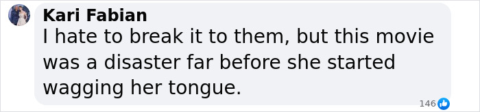 Text message by Kari Fabian discussing "Snow White" movie issues. Text message by Kari Fabian discussing "Snow White" movie issues.