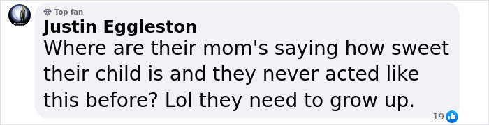 Comment screenshot reacting to prom dress heist news, expressing disappointment and humor. Comment screenshot reacting to prom dress heist news, expressing disappointment and humor.
