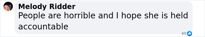 Comment condemning a woman for ending her dog's life, emphasizing accountability. Comment condemning a woman for ending her dog's life, emphasizing accountability.