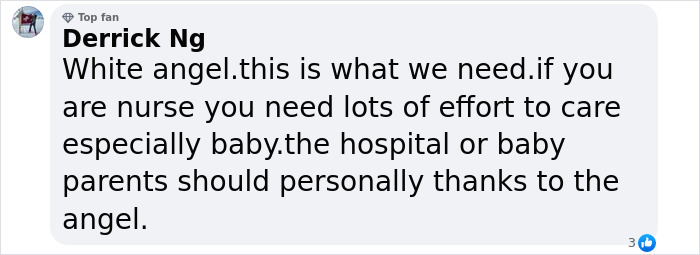 Comment praising nurses as "angels" for protecting newborns during Myanmar earthquake. Comment praising nurses as "angels" for protecting newborns during Myanmar earthquake.