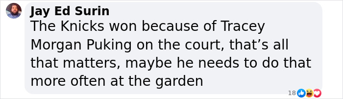 Text message humor about Tracy Morgan's court incident; Steven Spielberg's daughter reacts. Text message humor about Tracy Morgan's court incident; Steven Spielberg's daughter reacts.