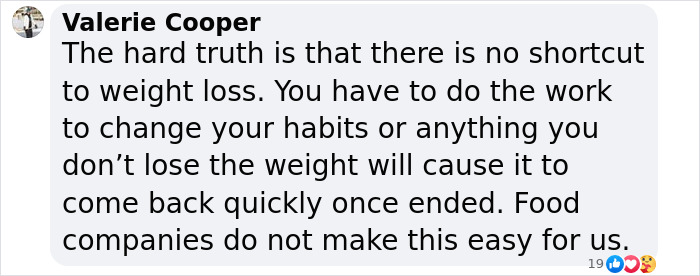Valerie Cooper discussing weight loss challenges and the impact of changing beauty standards. Valerie Cooper discussing weight loss challenges and the impact of changing beauty standards.