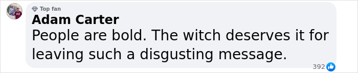 Comment discussing woman fired for disgusting message on bill. Comment discussing woman fired for disgusting message on bill.