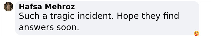 Hafsa Mehroz comments on tragic plane crash near remote island, expressing hope for answers. Hafsa Mehroz comments on tragic plane crash near remote island, expressing hope for answers.