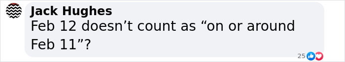 Jack Hughes comments on the Gene Hackman mystery, questioning the dates of February 11 and 12. Jack Hughes comments on the Gene Hackman mystery, questioning the dates of February 11 and 12.