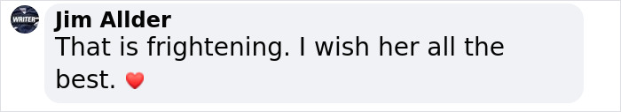 Comment expressing concern over “Scrubs” star's look, wishing her well. Comment expressing concern over “Scrubs” star's look, wishing her well.